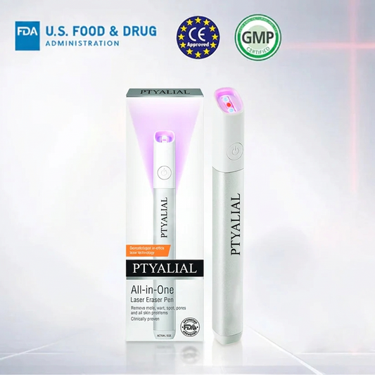 ✨Ptyalial™ All-in-One CO₂ Laser Eraser Pen | Removes Moles, Warts, Skin Flaws & Pigmentation