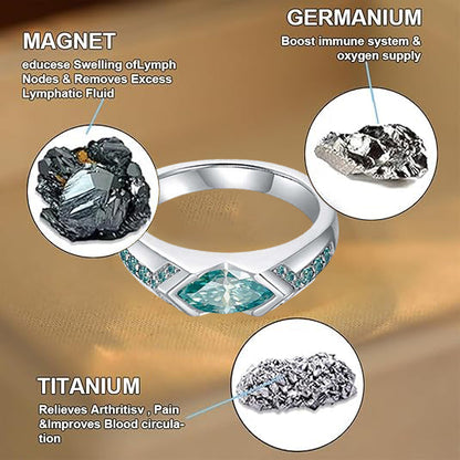 💥Last Day Promotion 80% OFF - 🔥 Howcode Magnetology Moissanite Diamond Ring💖